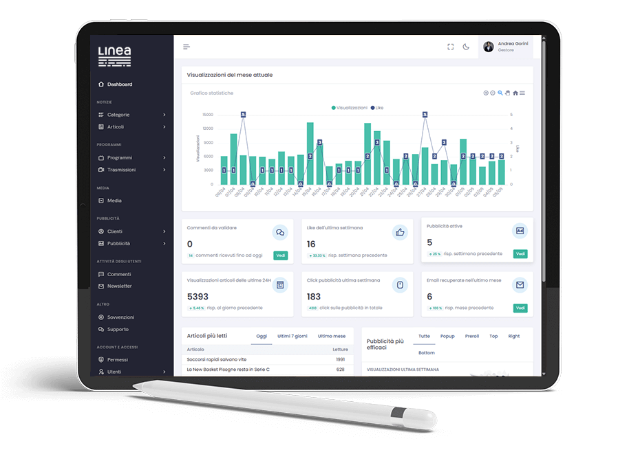 Software gestionale ERP personalizzato per PMI con integrazione AI
