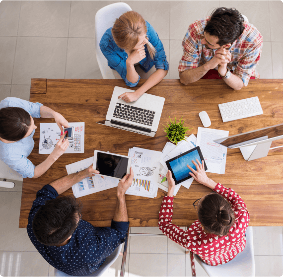 Interfaccia software ERP aziendale