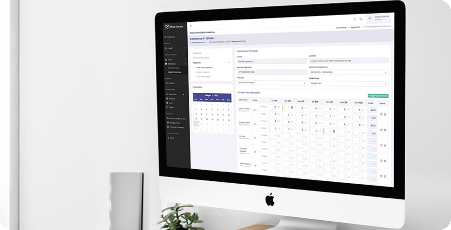 Pannellino con risultati ottenuti